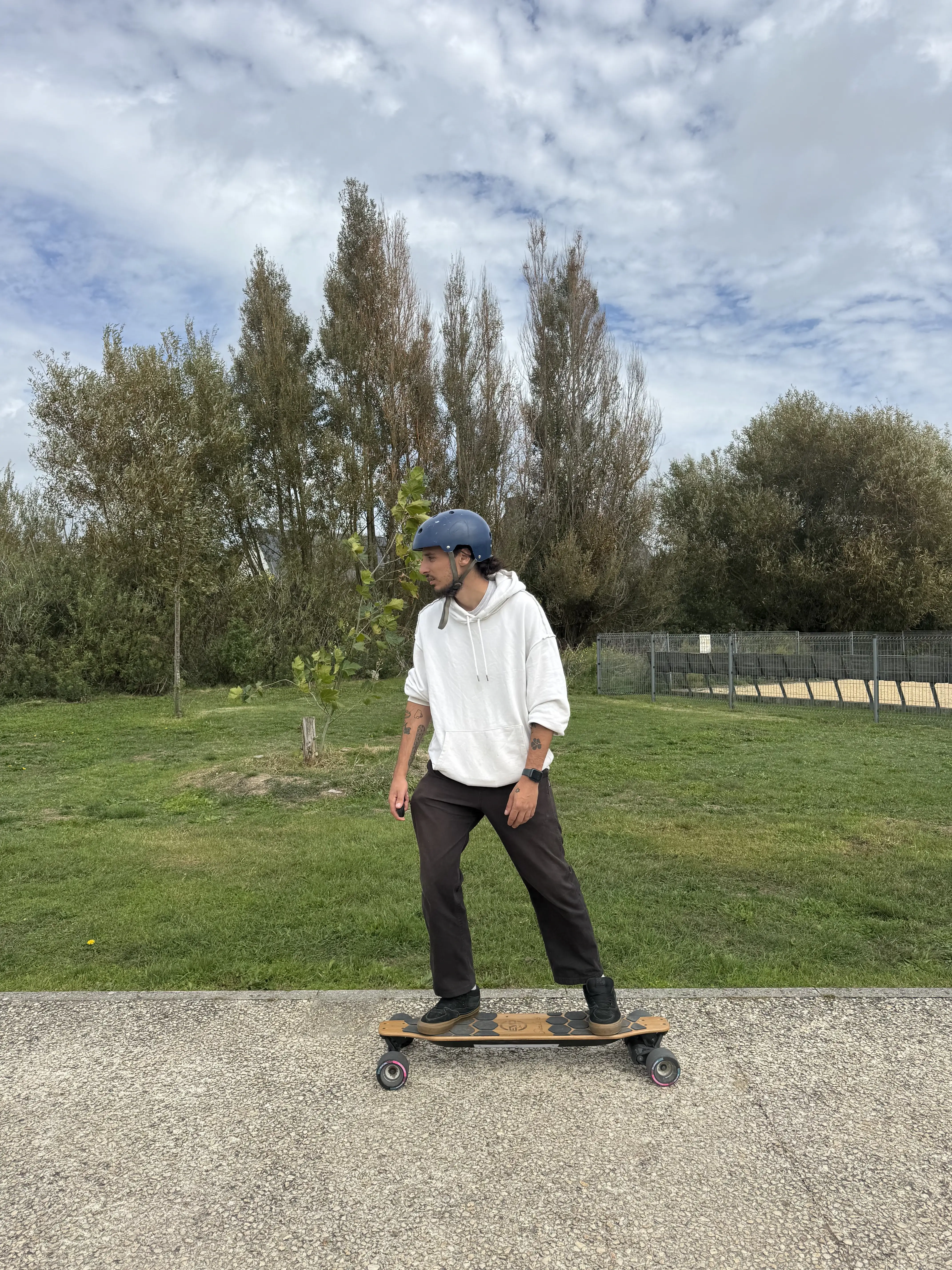 Progresser sur un skate électrique