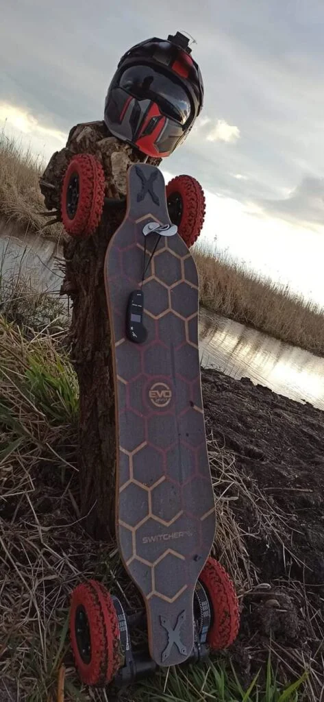 Gael Bouily skate électrique cross tout terrain