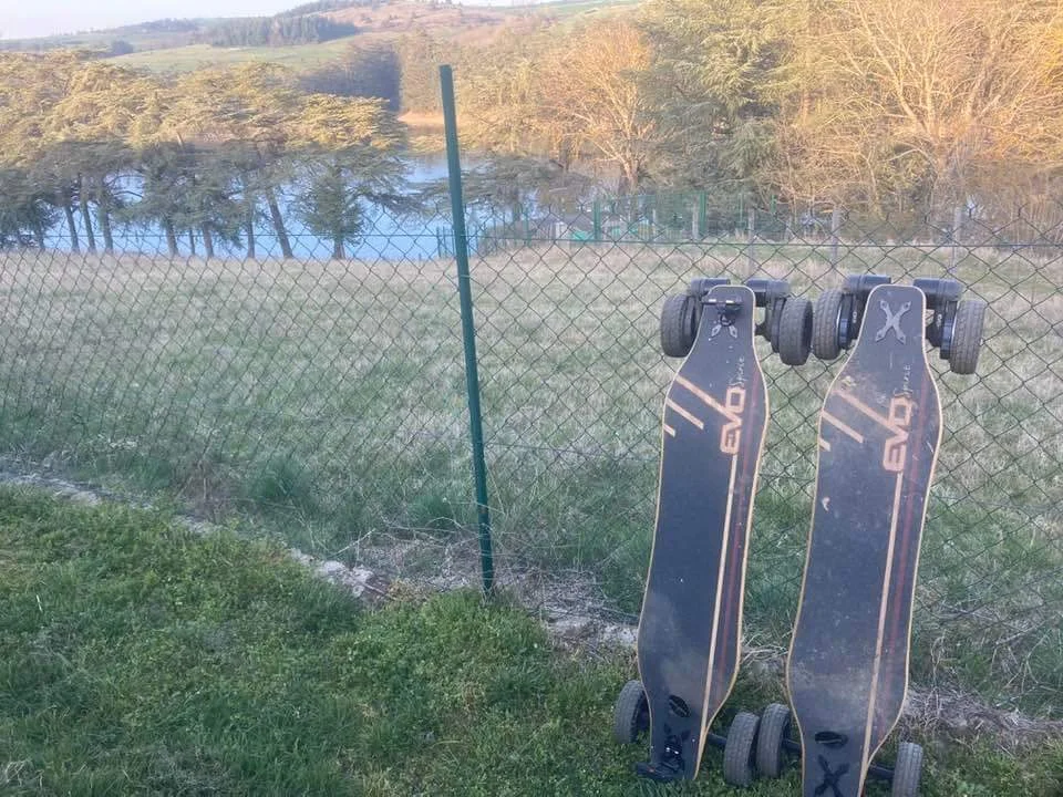 Skate électrique de la communauté Evo Spirit en Ardèche