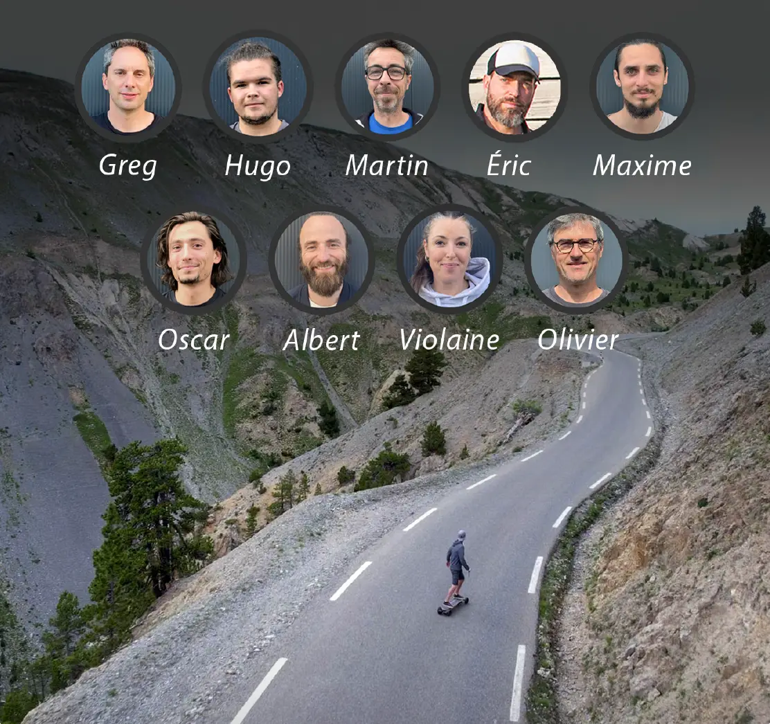 L'équipe Evo-Spirit en action